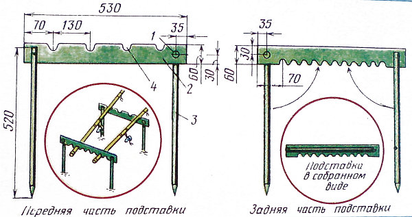 samodelnfya podstavka udochki 8