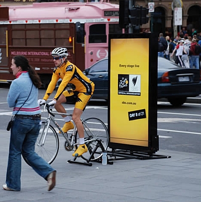 Как развить бизнес на фирменной рекламе на велосипедах?