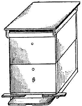 Общий вид двухкорпусного улья