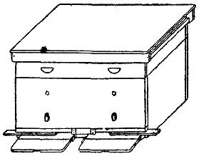 Общий вид улья-лежака