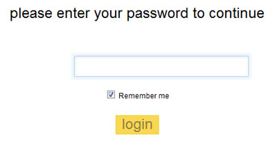 Обязательно запишите пароль, чтобы не потерять доступ к странице